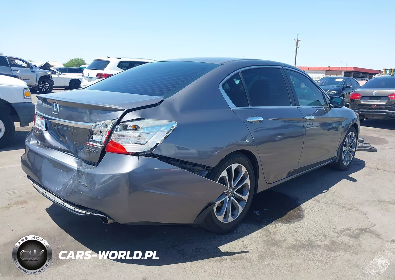 2014 Honda Accord Sport VIN:1HGCR2F54EA026833 - 4