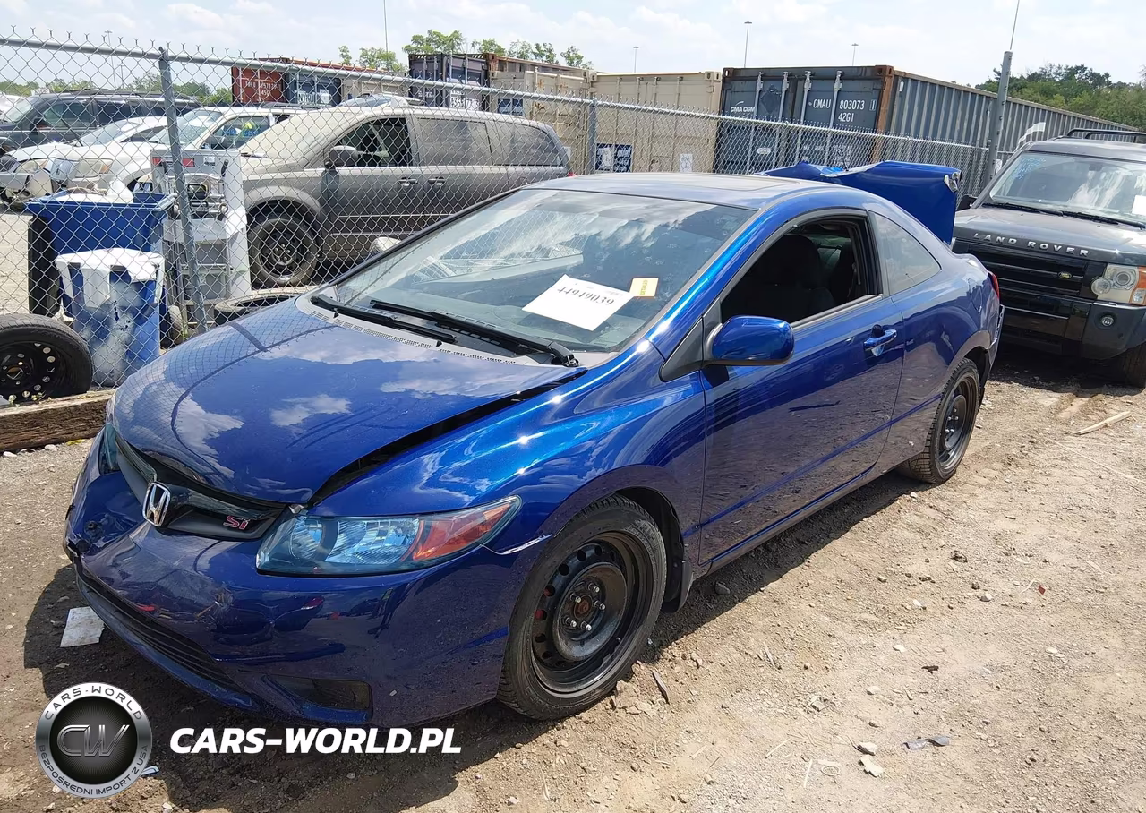 2008 Honda Civic Si VIN:2HGFG21528H706634 - 2