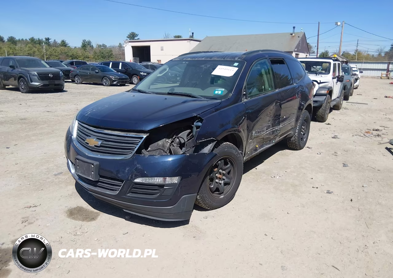 2017 Chevrolet Traverse Ls VIN:1GNKVFKD8HJ256638 - 2