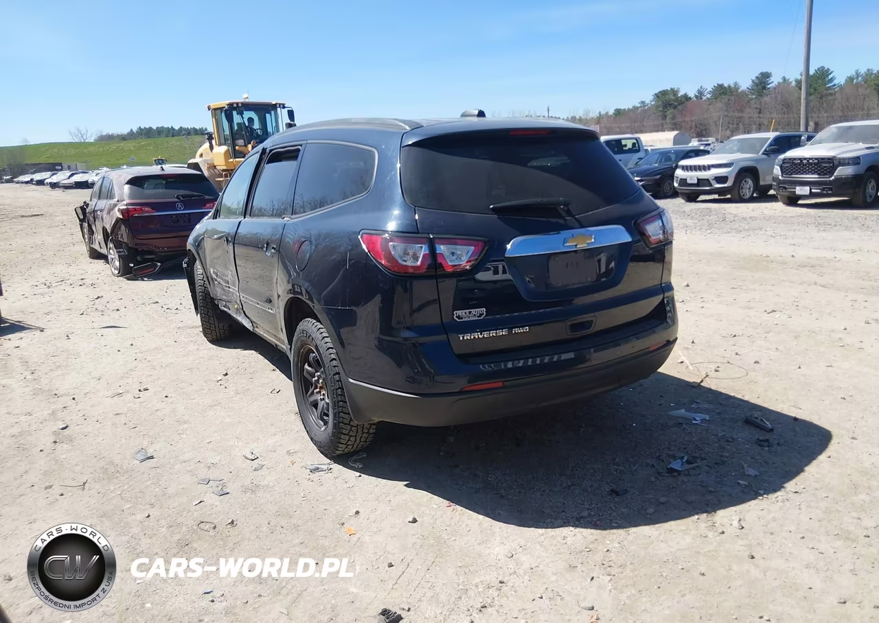2017 Chevrolet Traverse Ls VIN:1GNKVFKD8HJ256638 - 3