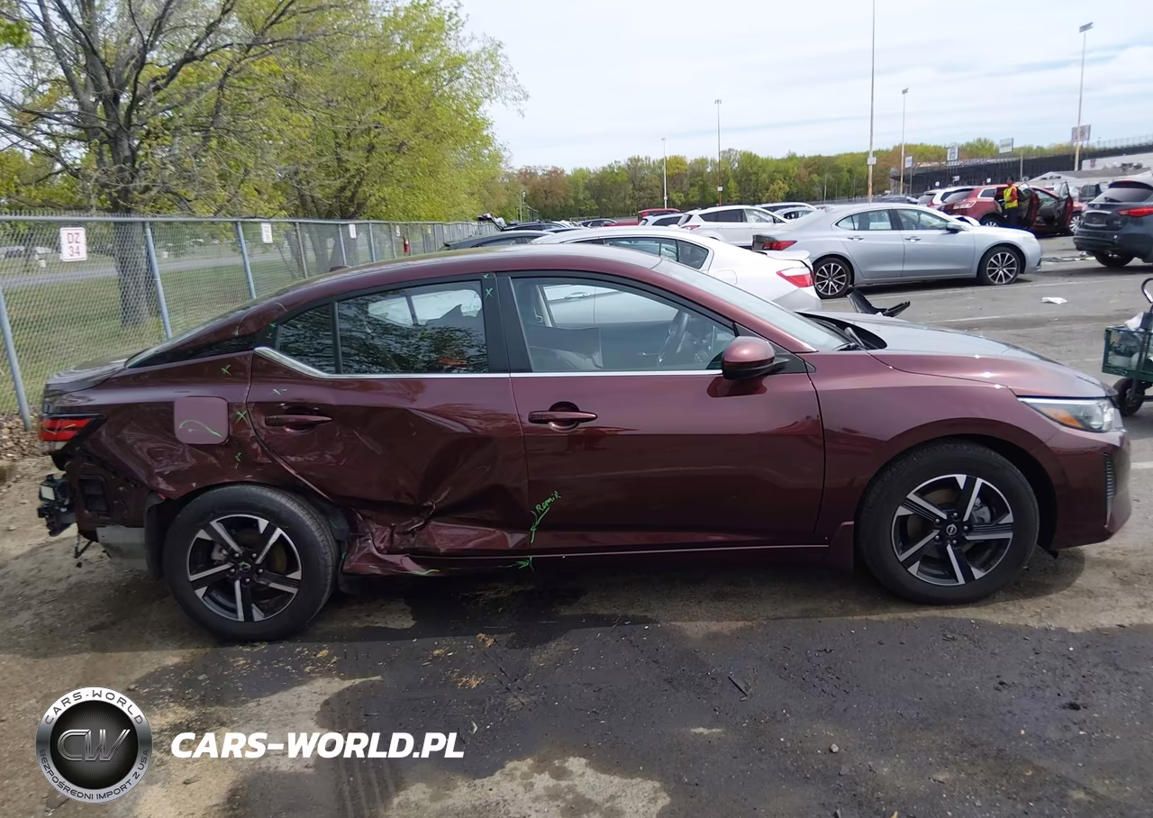 2025 Nissan Sentra Sv VIN:3N1AB8CV1SY377274 - 13