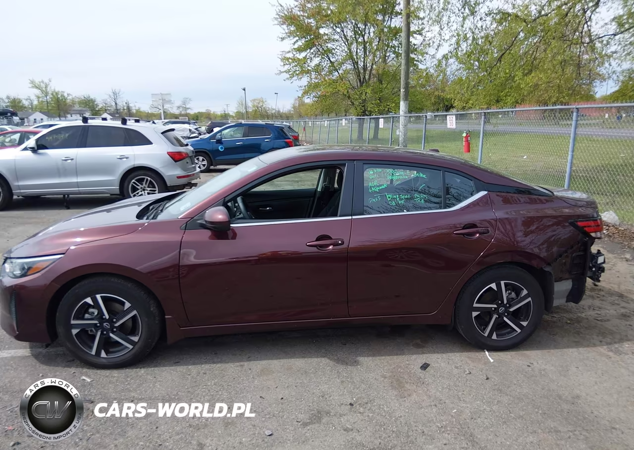 2025 Nissan Sentra Sv VIN:3N1AB8CV1SY377274 - 14