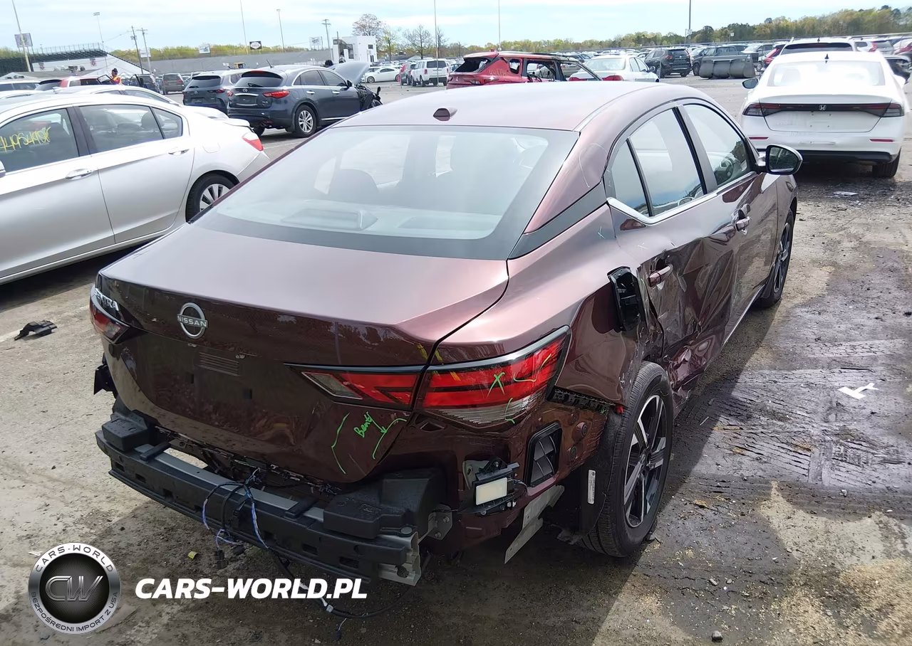 2025 Nissan Sentra Sv VIN:3N1AB8CV1SY377274 - 4