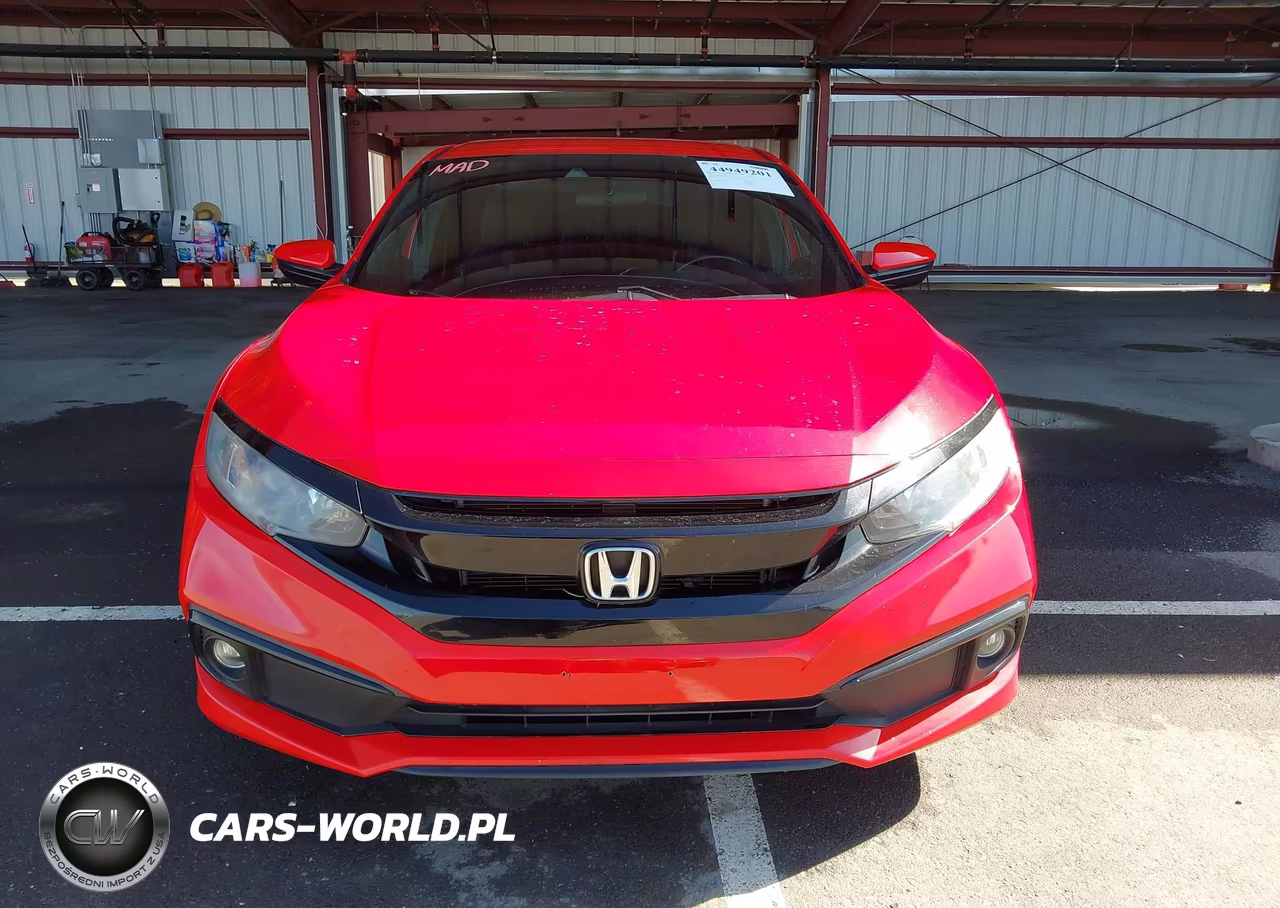 2019 Honda Civic Sport VIN:2HGFC2F85KH578217 - 12