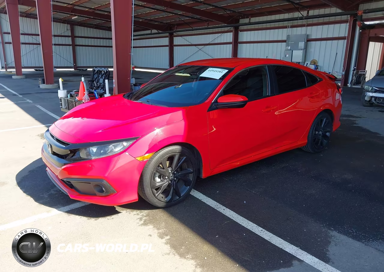 2019 Honda Civic Sport VIN:2HGFC2F85KH578217 - 2
