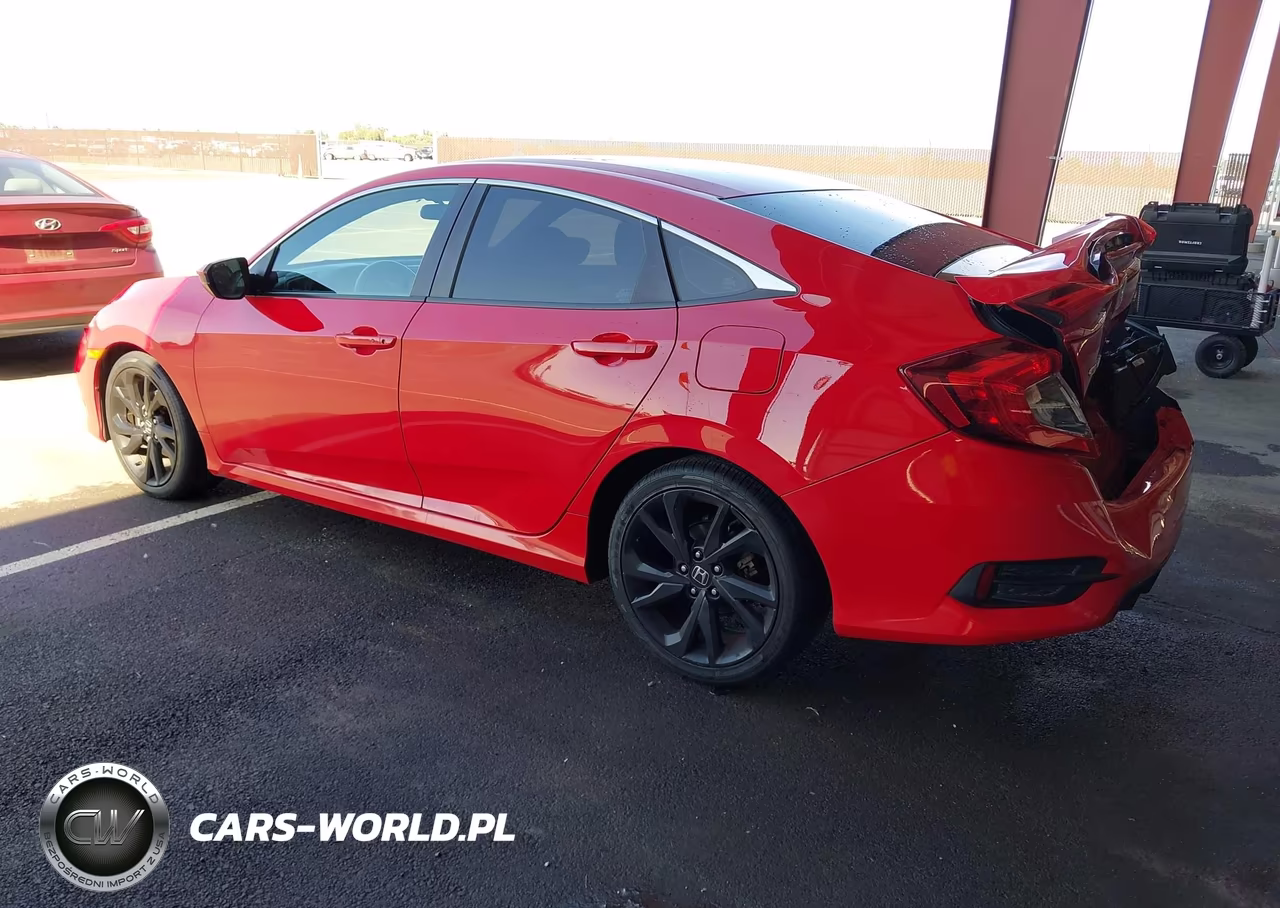 2019 Honda Civic Sport VIN:2HGFC2F85KH578217 - 3