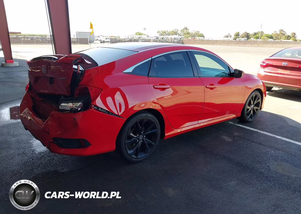 2019 Honda Civic Sport VIN:2HGFC2F85KH578217 - 4