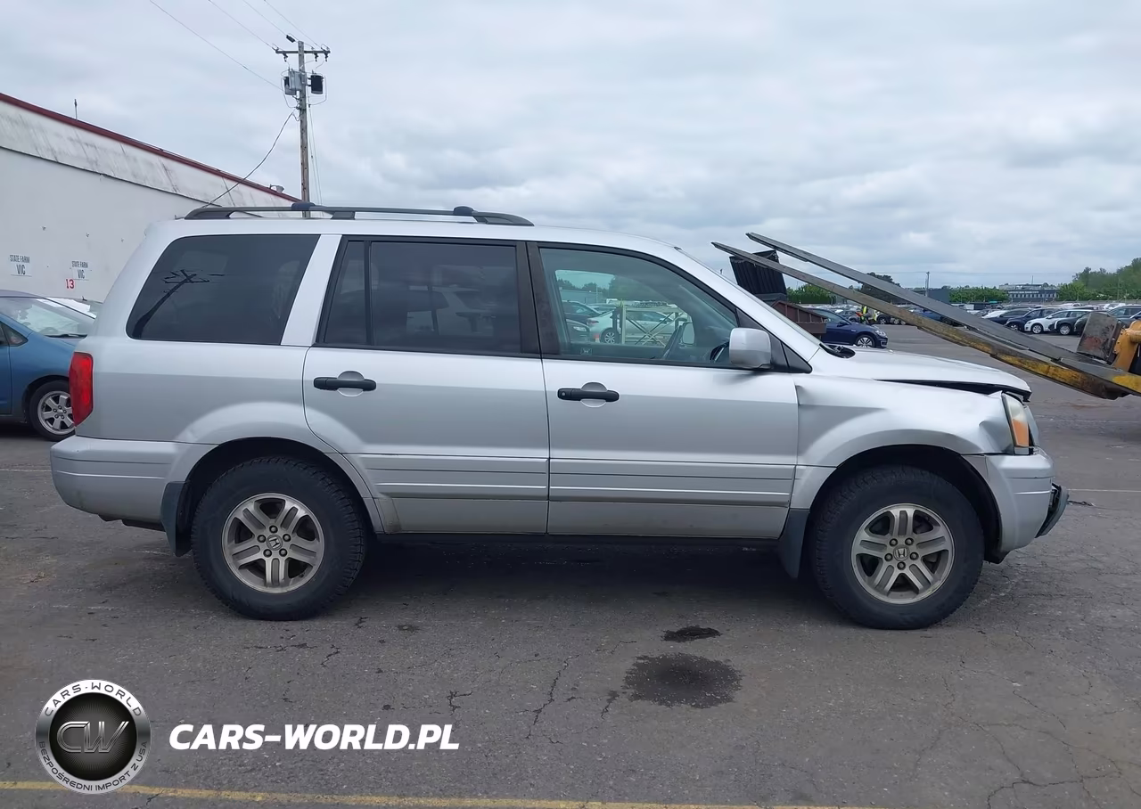 2005 Honda Pilot Ex-L VIN:2HKYF18585H530153 - 13