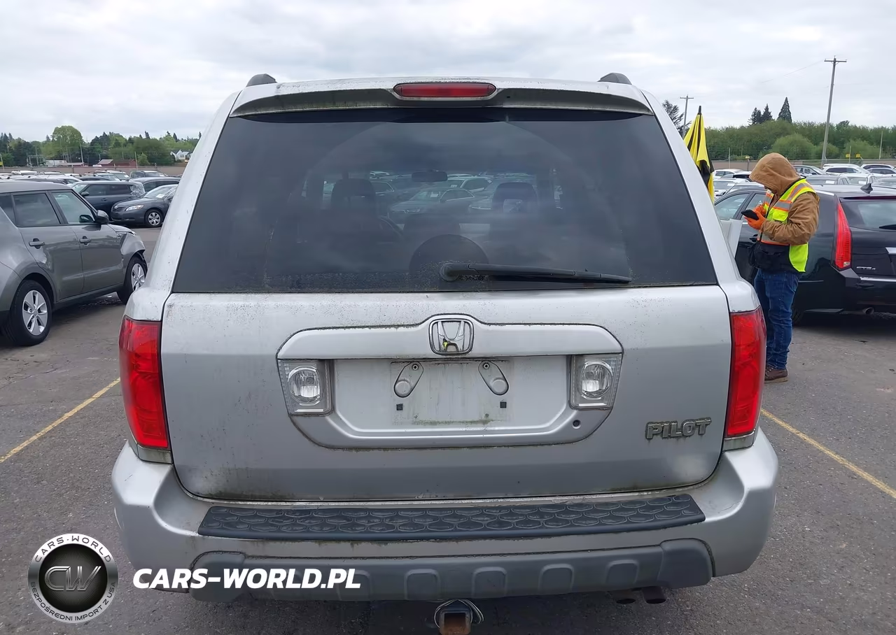 2005 Honda Pilot Ex-L VIN:2HKYF18585H530153 - 16
