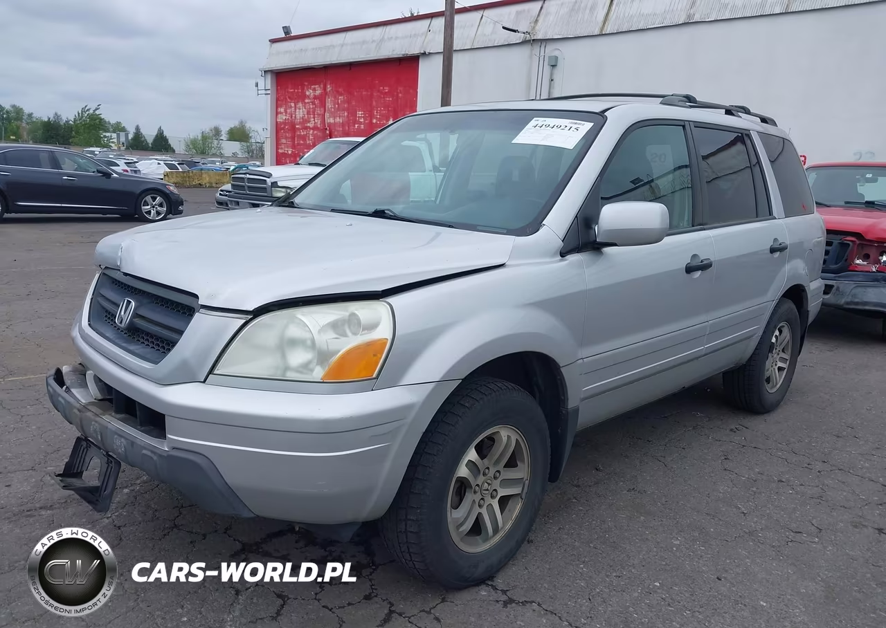 2005 Honda Pilot Ex-L VIN:2HKYF18585H530153 - 2