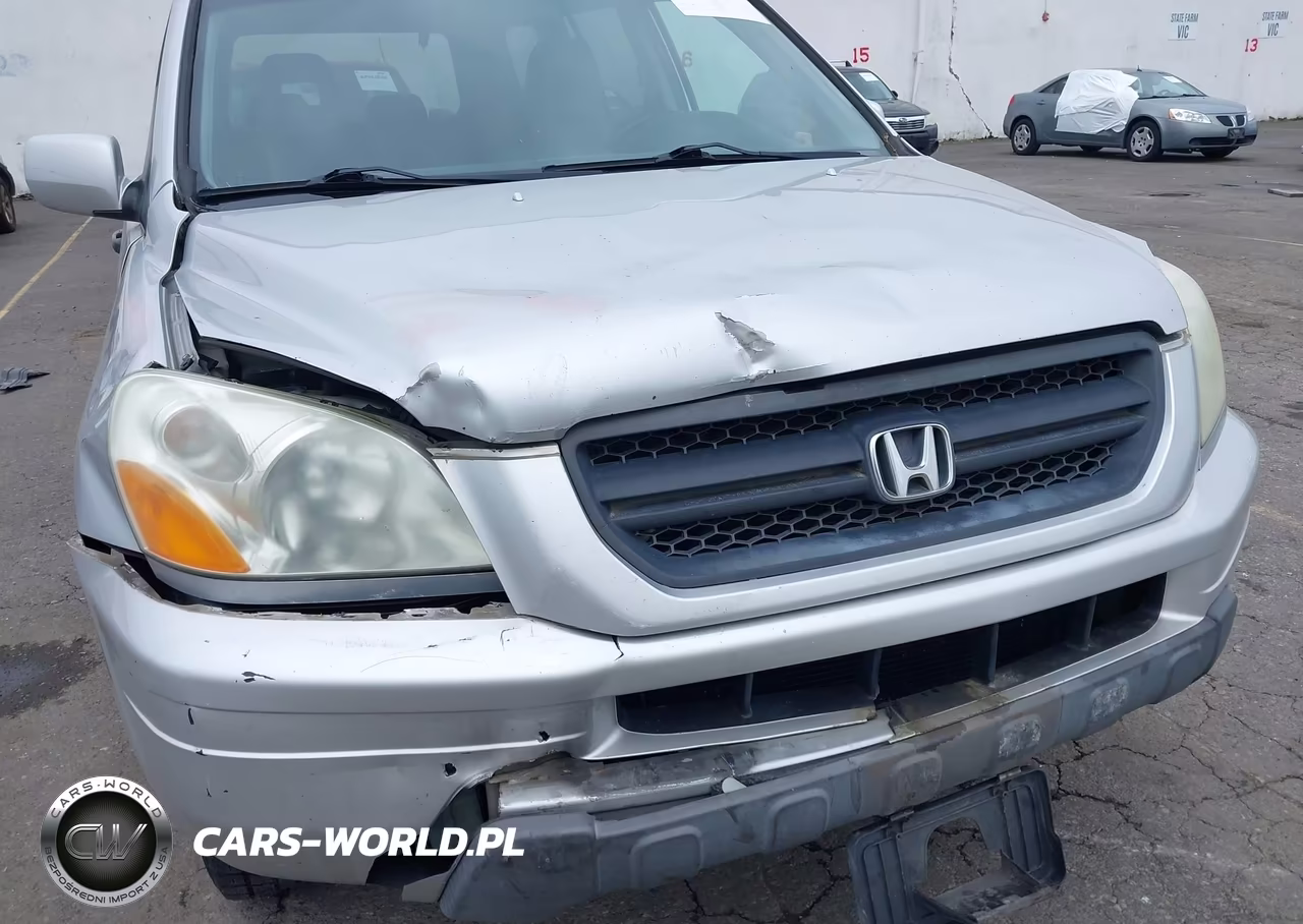 2005 Honda Pilot Ex-L VIN:2HKYF18585H530153 - 6
