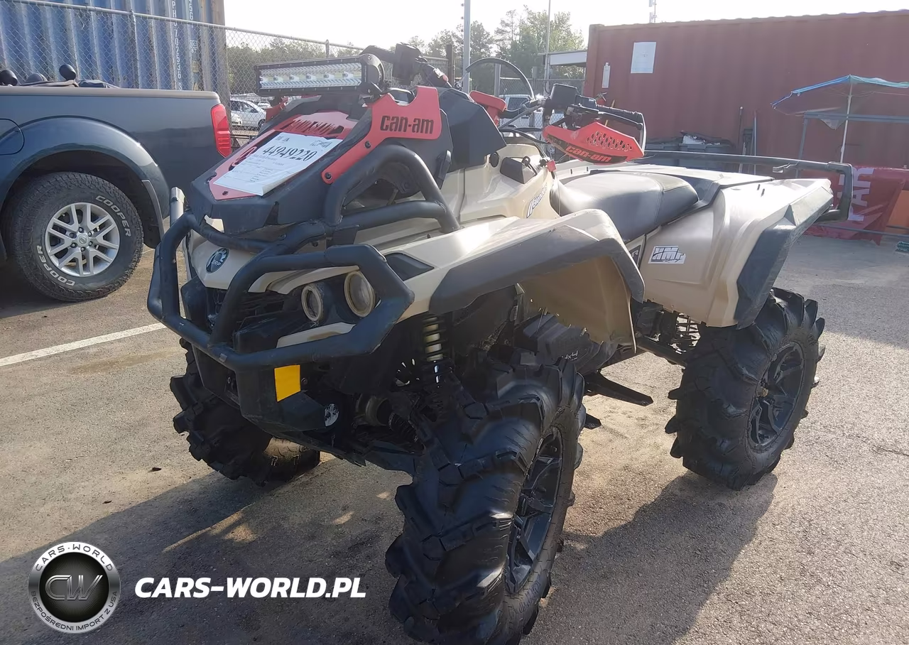 2022 Can-Am Outlander X Mr 850 VIN:3JBLWAU43NJ001604 - 2