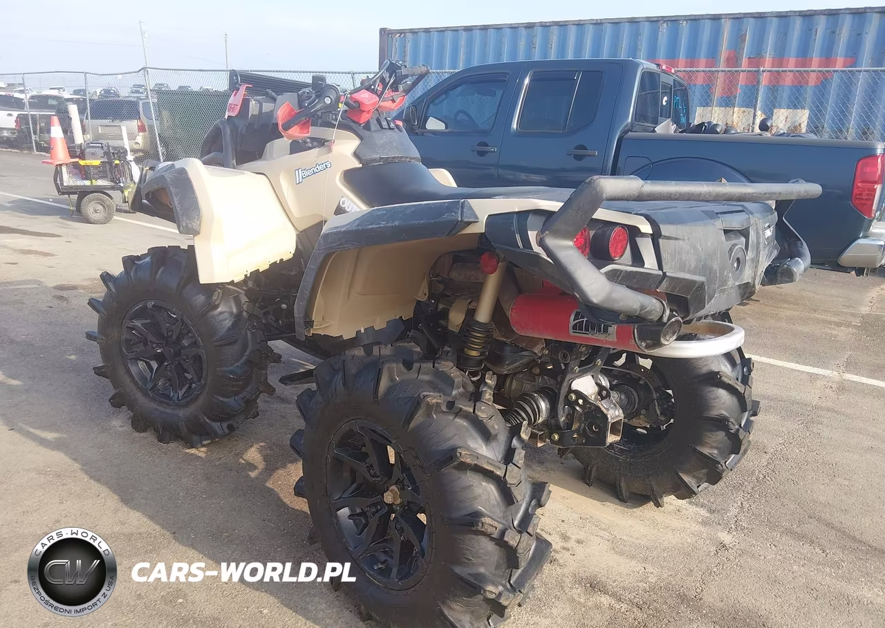 2022 Can-Am Outlander X Mr 850 VIN:3JBLWAU43NJ001604 - 3