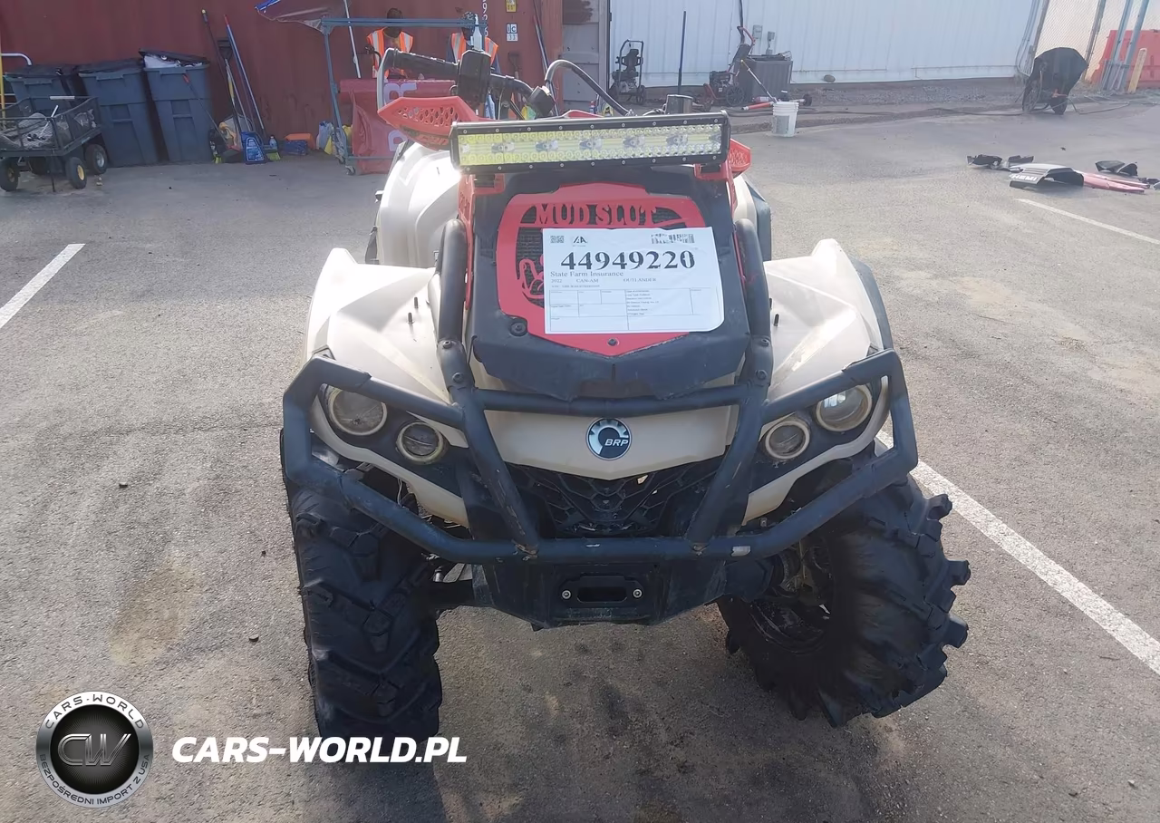 2022 Can-Am Outlander X Mr 850 VIN:3JBLWAU43NJ001604 - 5