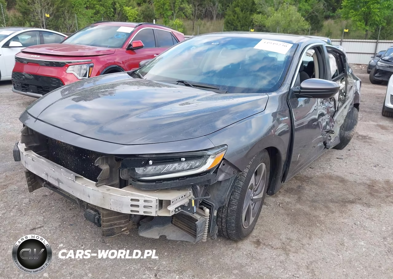 2019 Honda Insight Ex VIN:19XZE4F58KE004617 - 2