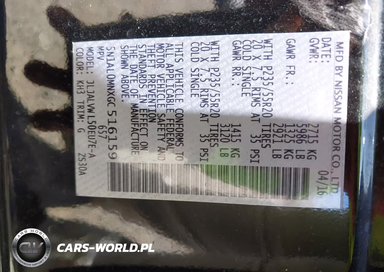 2016 Infiniti Qx60 VIN:5N1AL0MNXGC516159 - 9