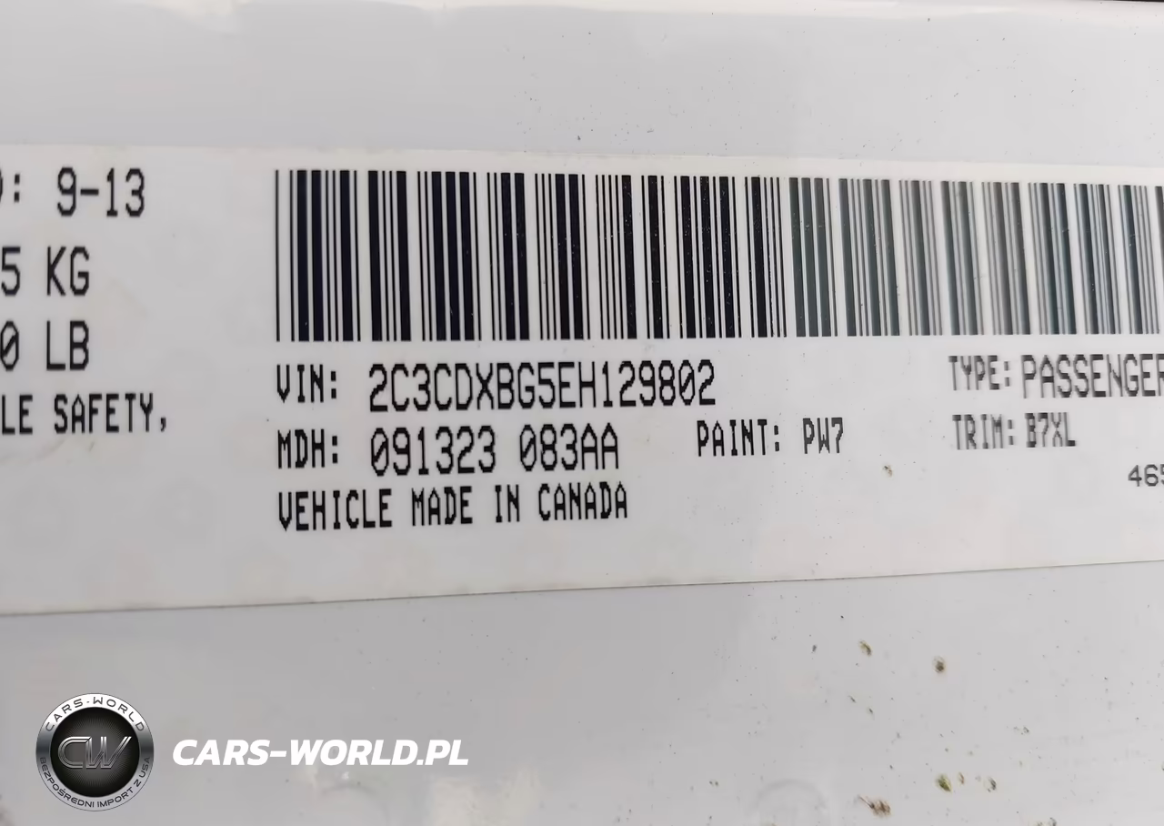 2014 Dodge Charger Se VIN:2C3CDXBG5EH129802 - 9