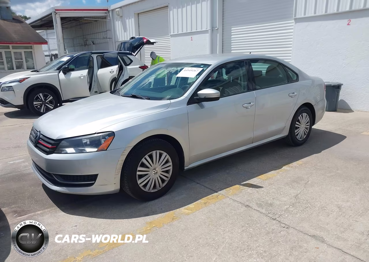 2014 Volkswagen Passat 1.8T S VIN:1VWAT7A31EC087181 - 2