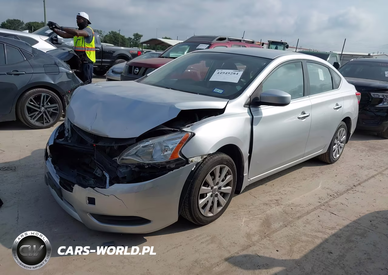 2015 Nissan Sentra Sv VIN:3N1AB7AP3FL695821 - 2