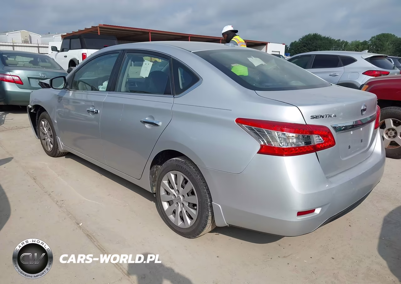 2015 Nissan Sentra Sv VIN:3N1AB7AP3FL695821 - 3