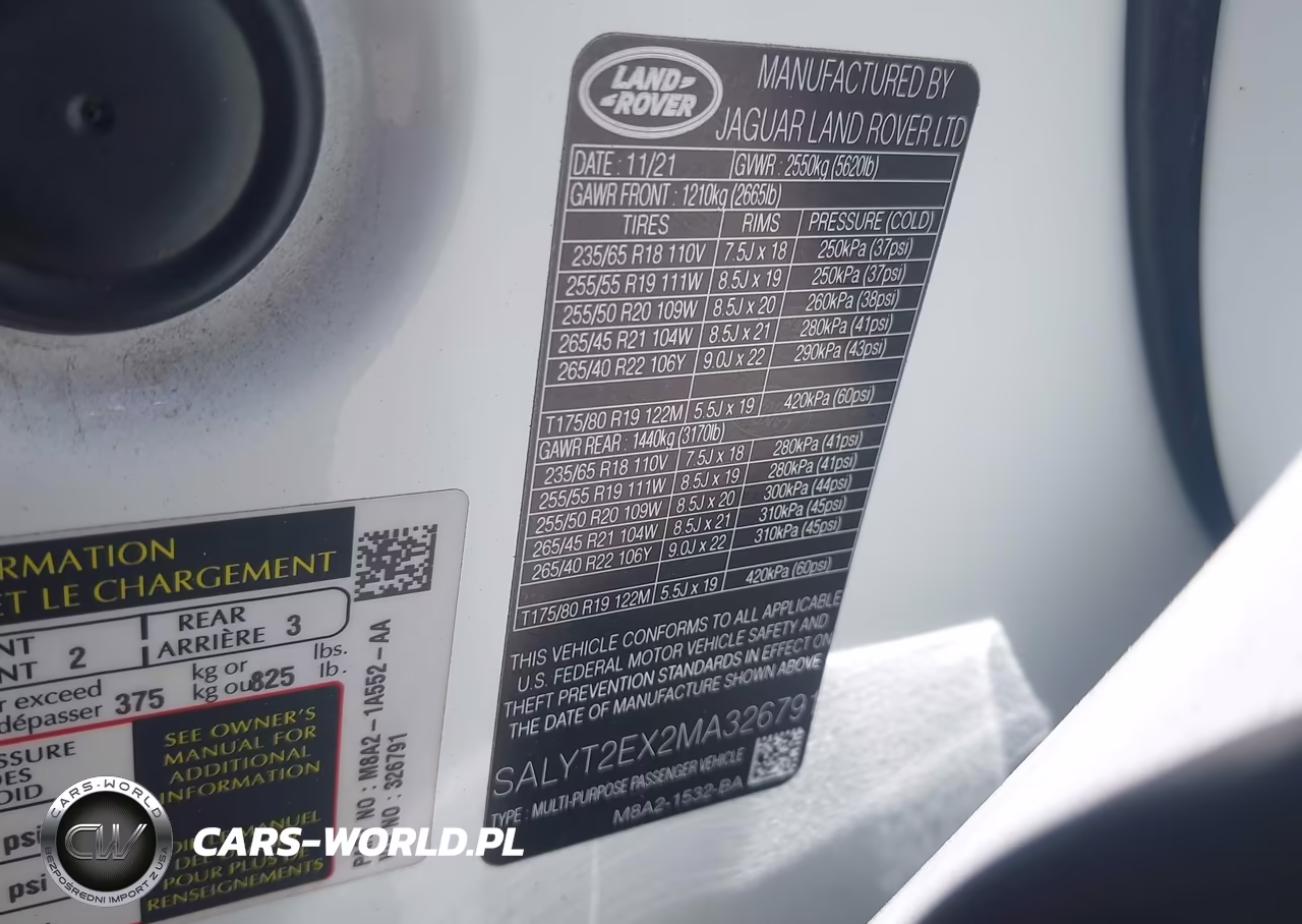 2021 Land Rover Range Rover Velar P250 R-Dynamic S VIN:SALYT2EX2MA326791 - 9