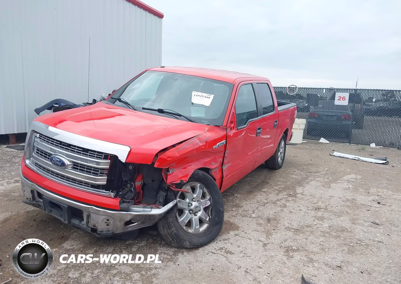 2014 Ford F150 Supercrew VIN:1FTFW1CF3EFD09268 - 2
