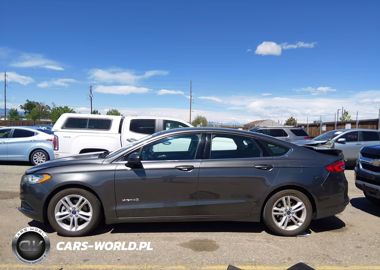 2018 Ford Fusion Hybrid Se VIN:3FA6P0LU9JR176816 - 14