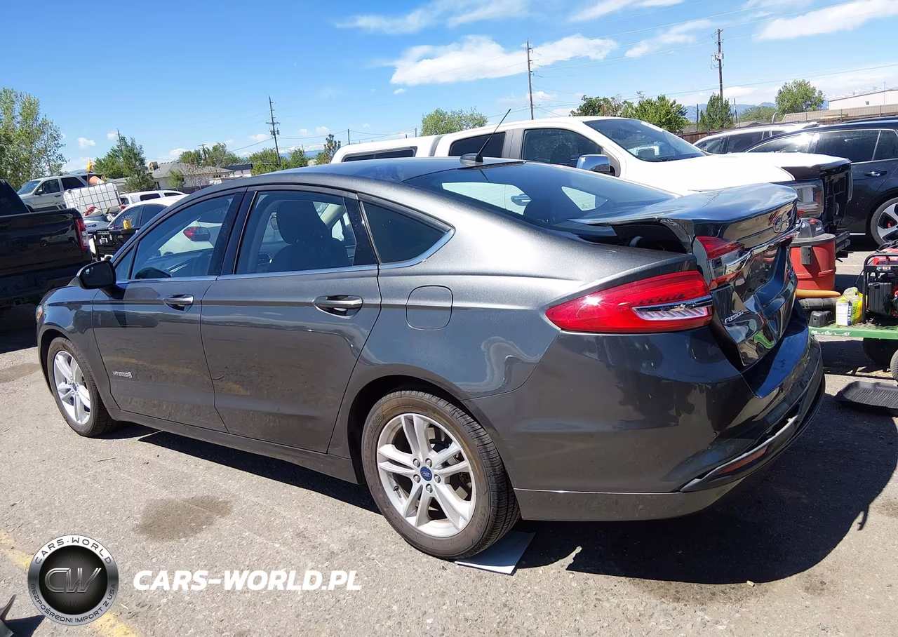2018 Ford Fusion Hybrid Se VIN:3FA6P0LU9JR176816 - 3