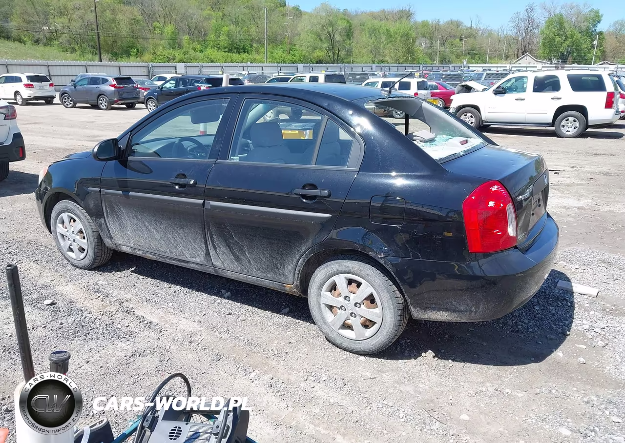 2009 Hyundai Accent Gls VIN:KMHCM46C89U291469 - 3