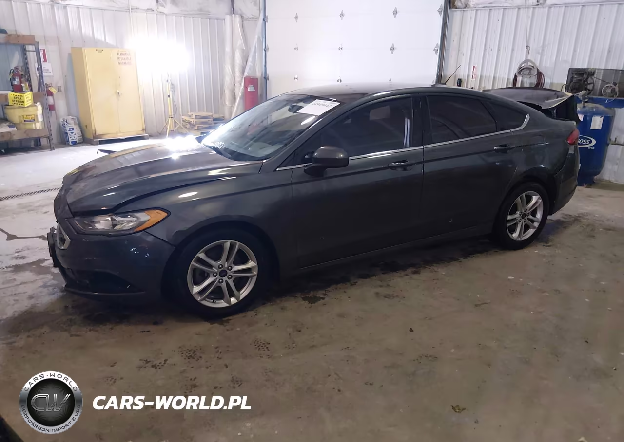2018 Ford Fusion Se VIN:3FA6P0H76JR174461 - 2