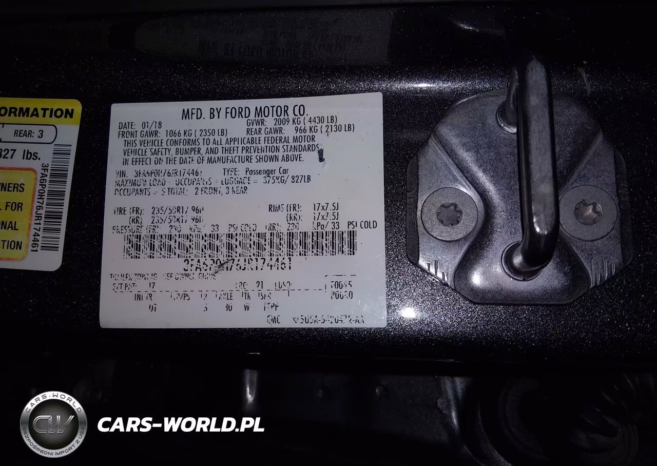 2018 Ford Fusion Se VIN:3FA6P0H76JR174461 - 9