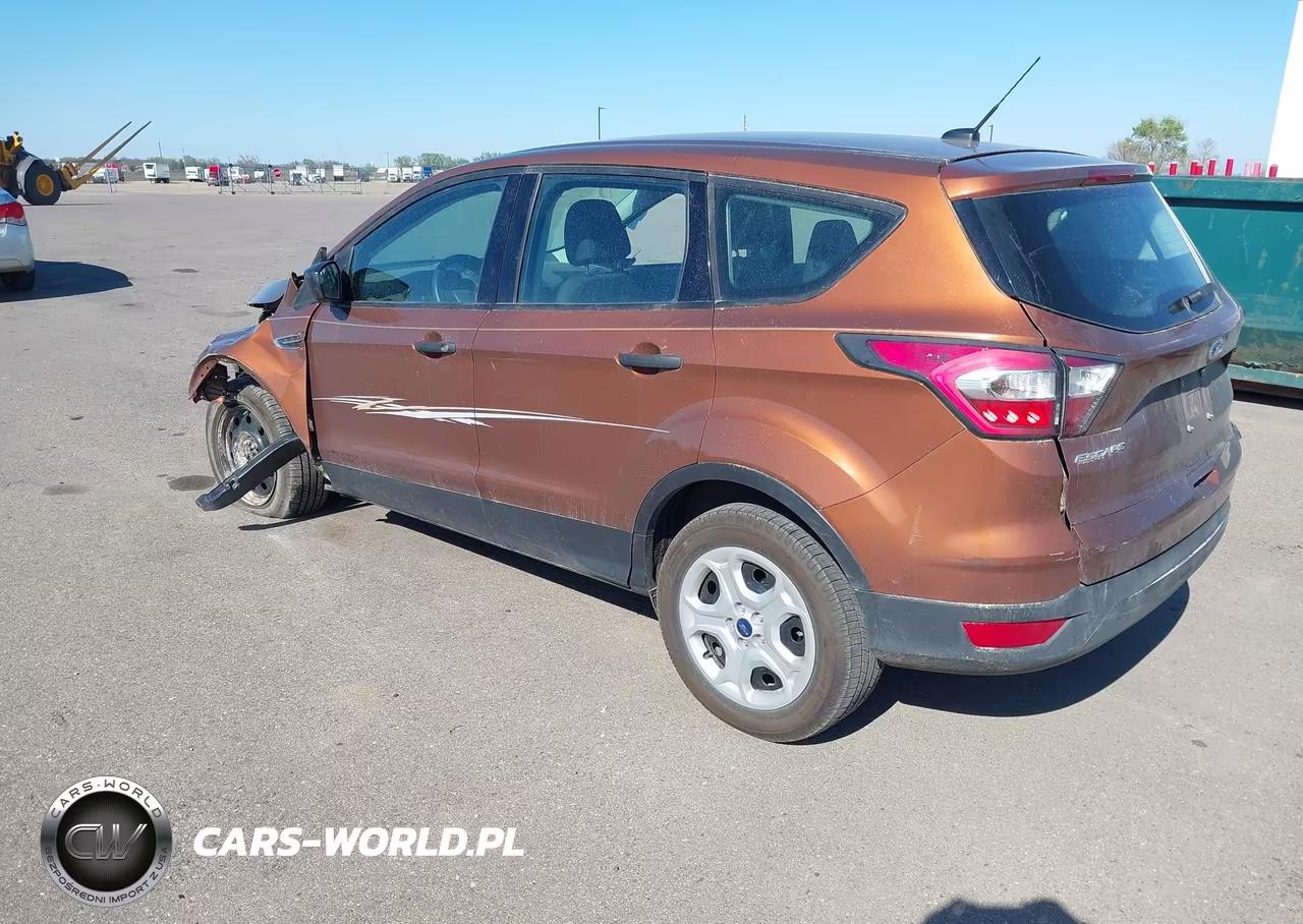 2017 Ford Escape S VIN:1FMCU0F77HUA50593 - 3