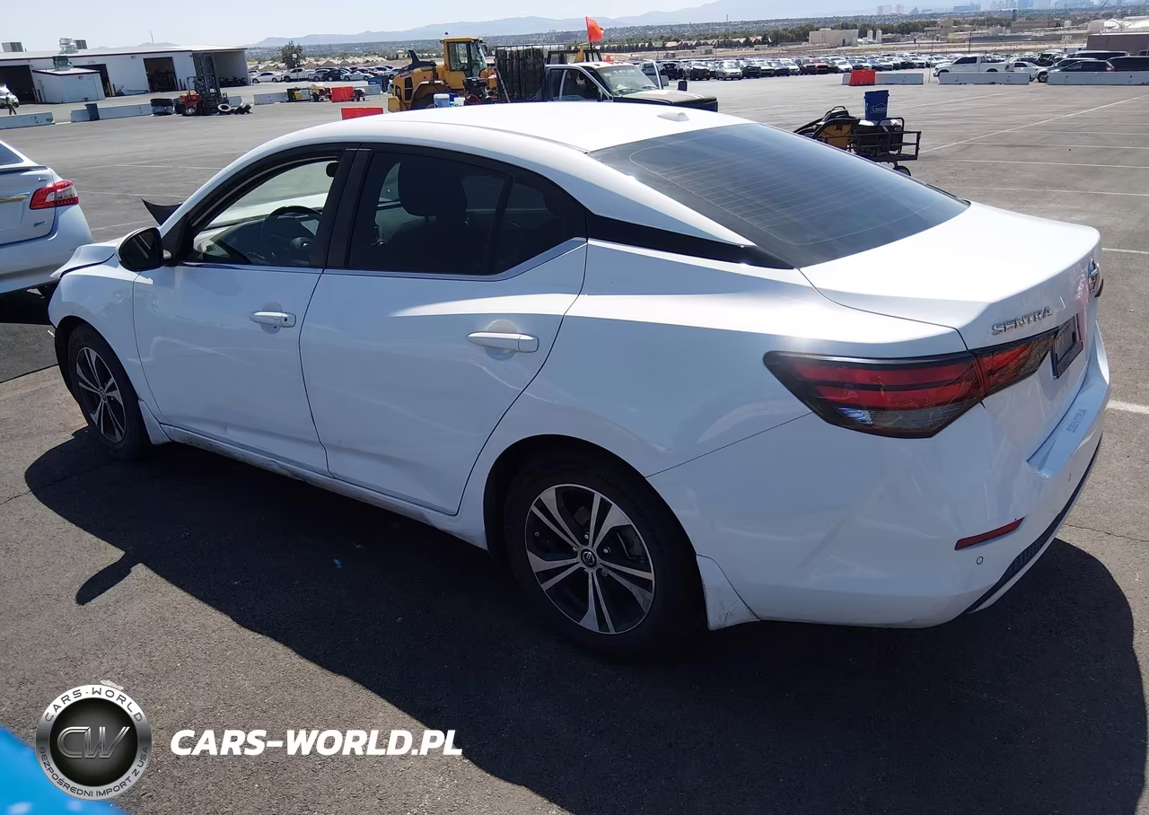 2021 Nissan Sentra Sv Xtronic Cvt VIN:3N1AB8CV5MY304962 - 3