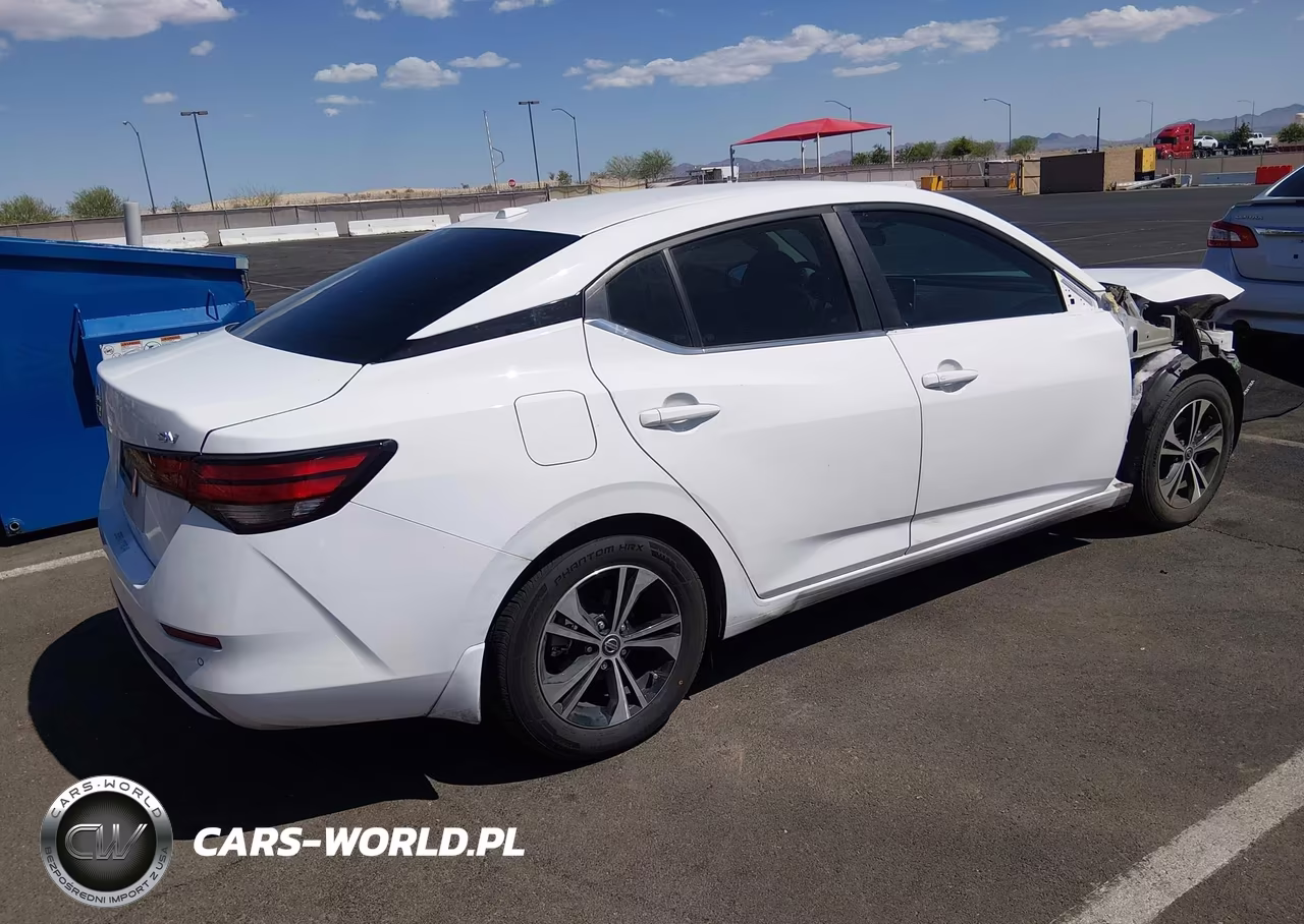 2021 Nissan Sentra Sv Xtronic Cvt VIN:3N1AB8CV5MY304962 - 4