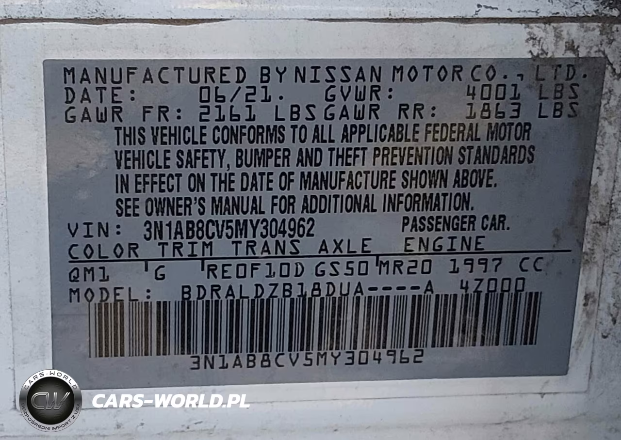 2021 Nissan Sentra Sv Xtronic Cvt VIN:3N1AB8CV5MY304962 - 9