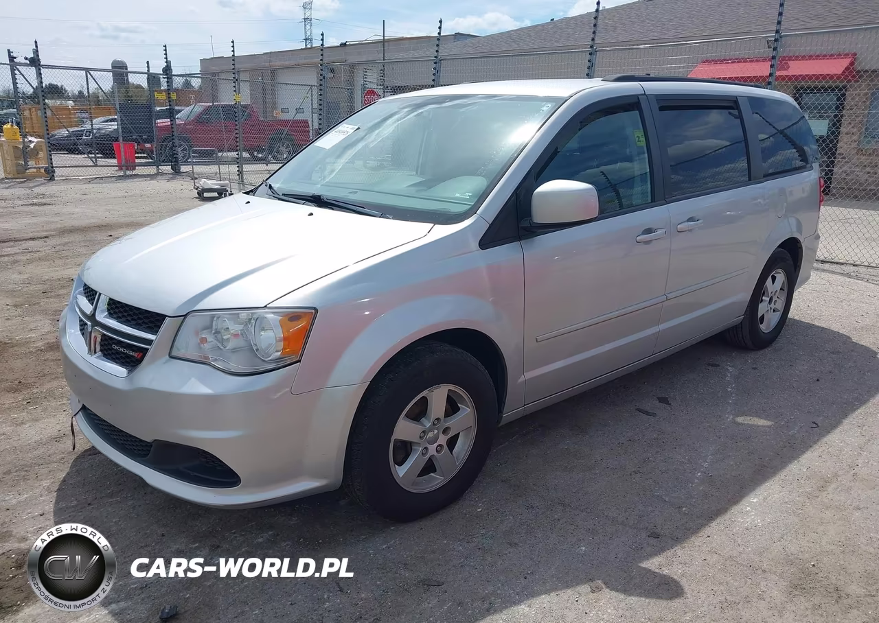 2012 Dodge Grand Caravan Sxt VIN:2C4RDGCG5CR231550 - 2