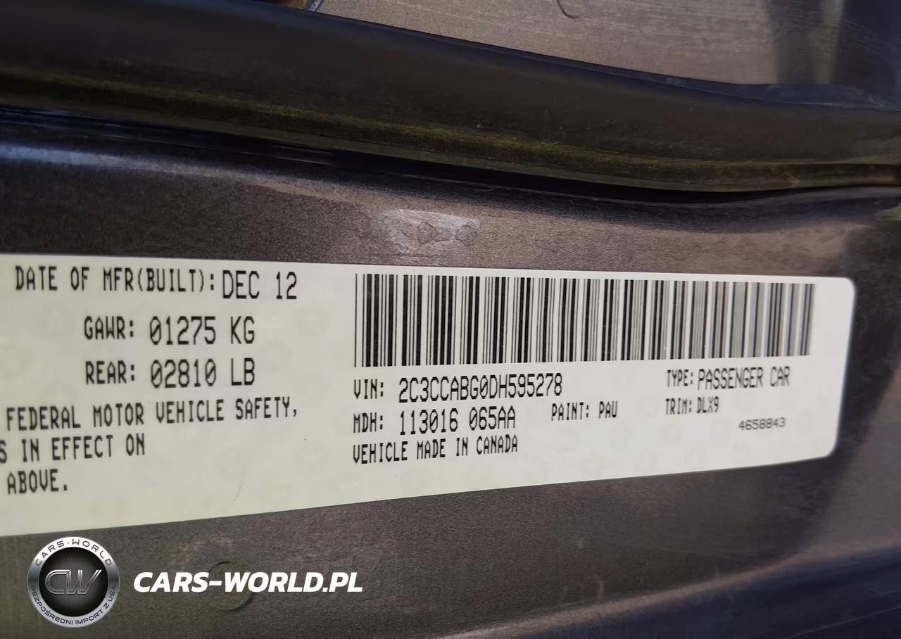 2013 Chrysler 300 300S VIN:2C3CCABG0DH595278 - 9