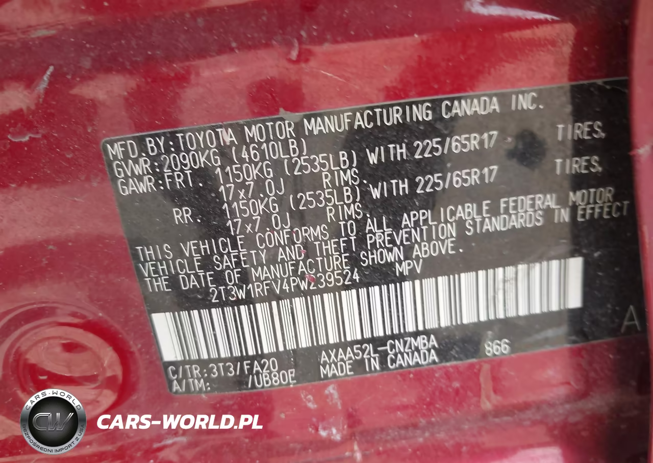 2023 Toyota Rav4 Xle VIN:2T3W1RFV4PW239524 - 9