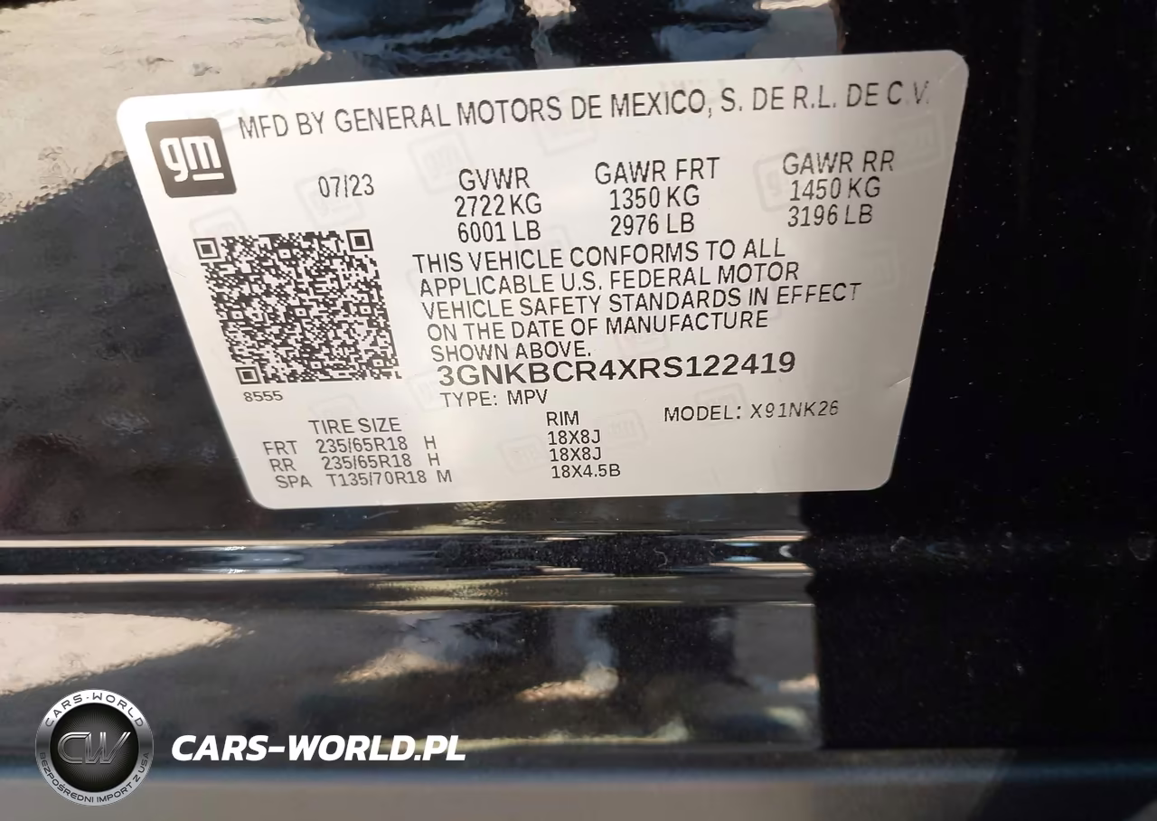 2024 Chevrolet Blazer Fwd 2Lt VIN:3GNKBCR4XRS122419 - 9