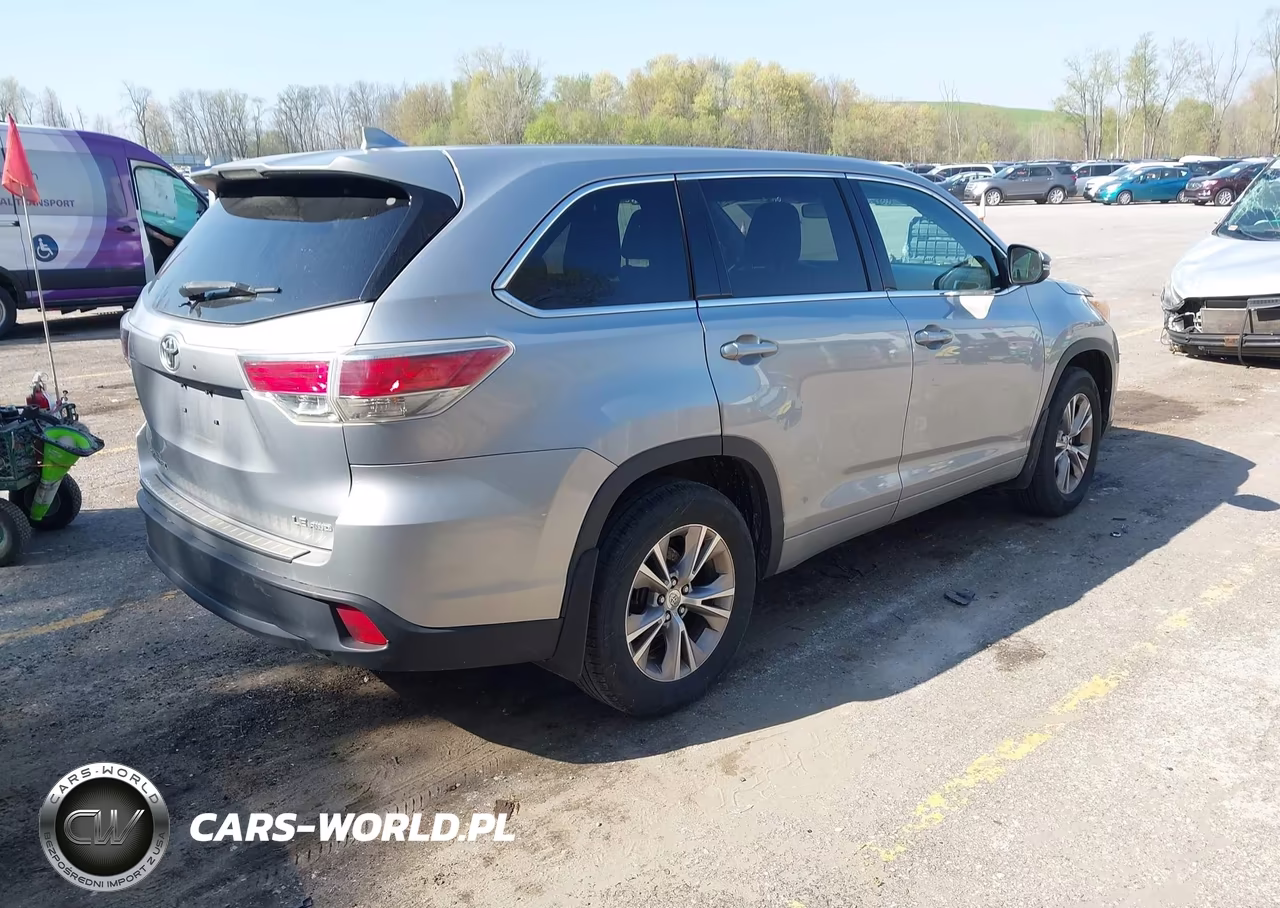 2014 Toyota Highlander Le Plus V6 VIN:5TDBKRFH6ES010220 - 4