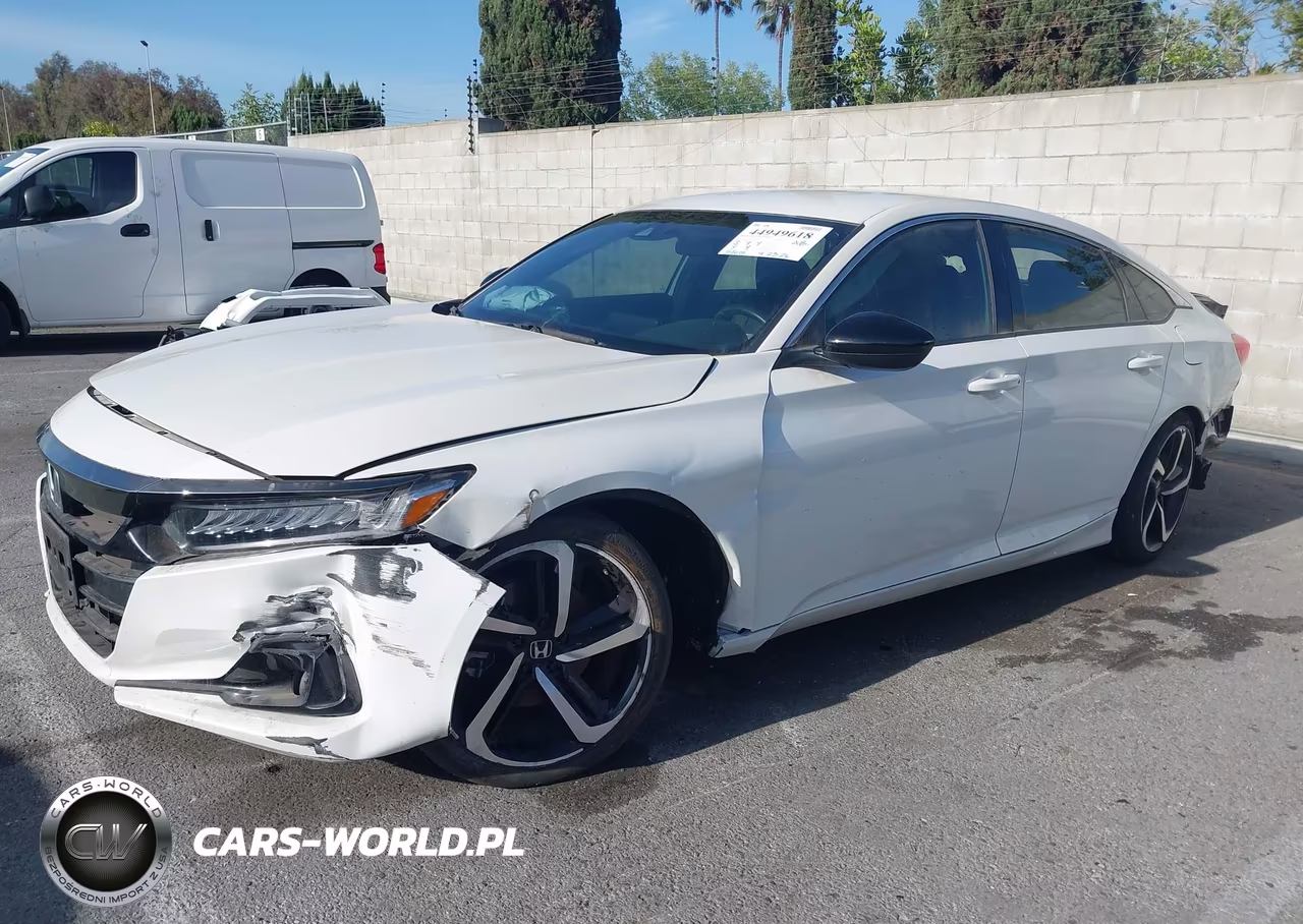 2021 Honda Accord Sport VIN:1HGCV1F32MA016076 - 2