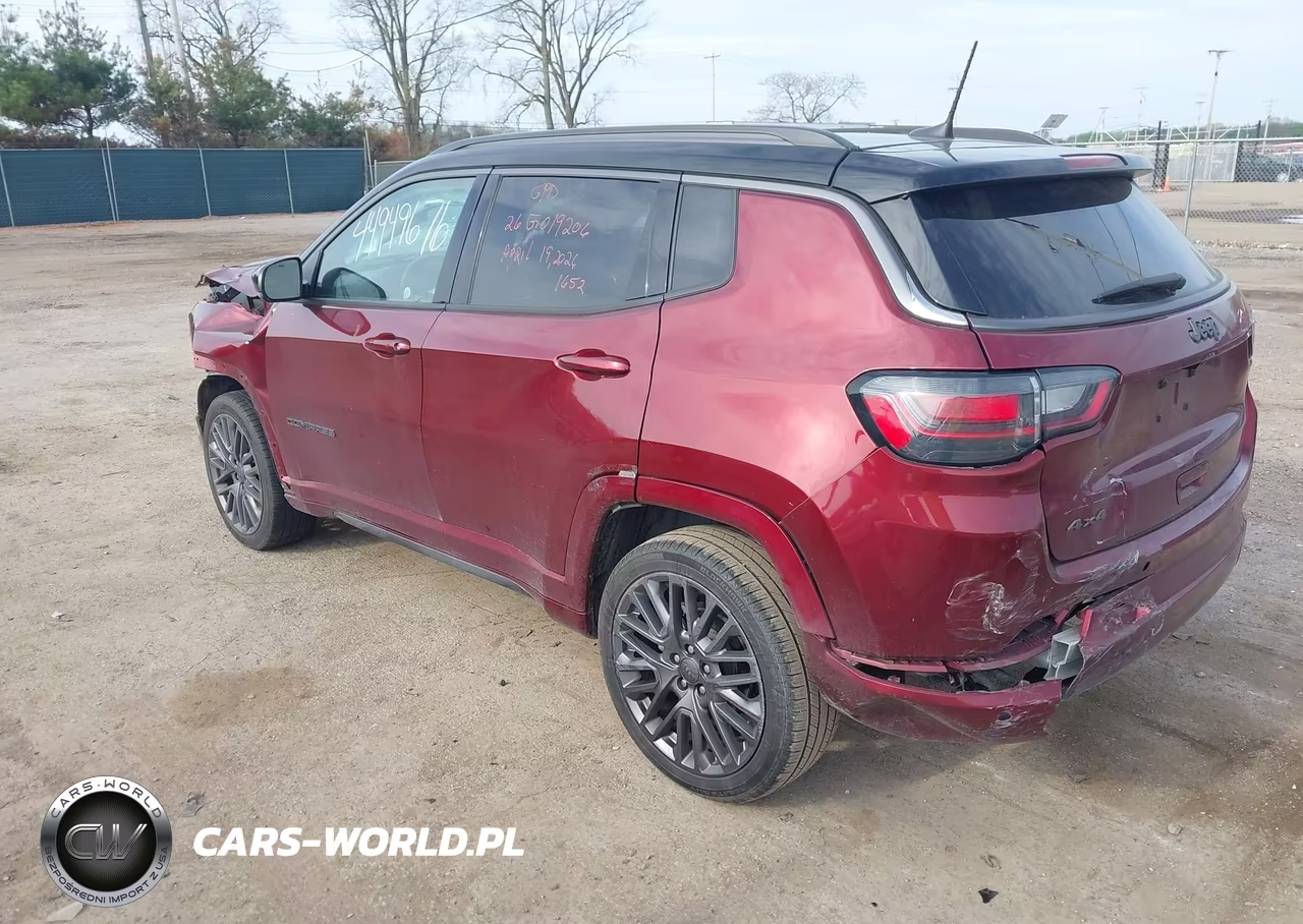 2022 Jeep Compass High Altitude 4X4 VIN:3C4NJDCB1NT101999 - 3