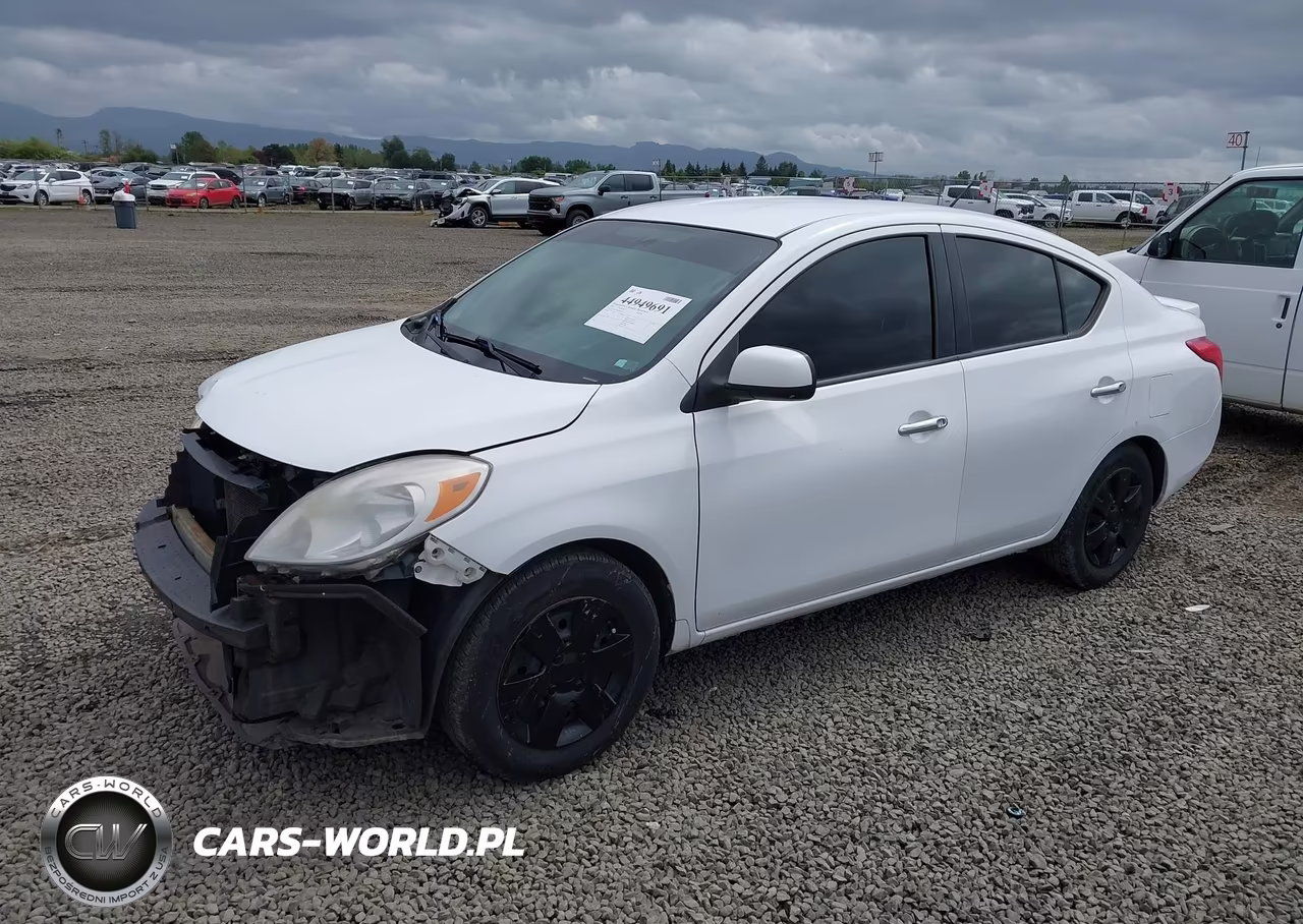 2014 Nissan Versa 1.6 Sv VIN:3N1CN7AP0EL821616 - 2