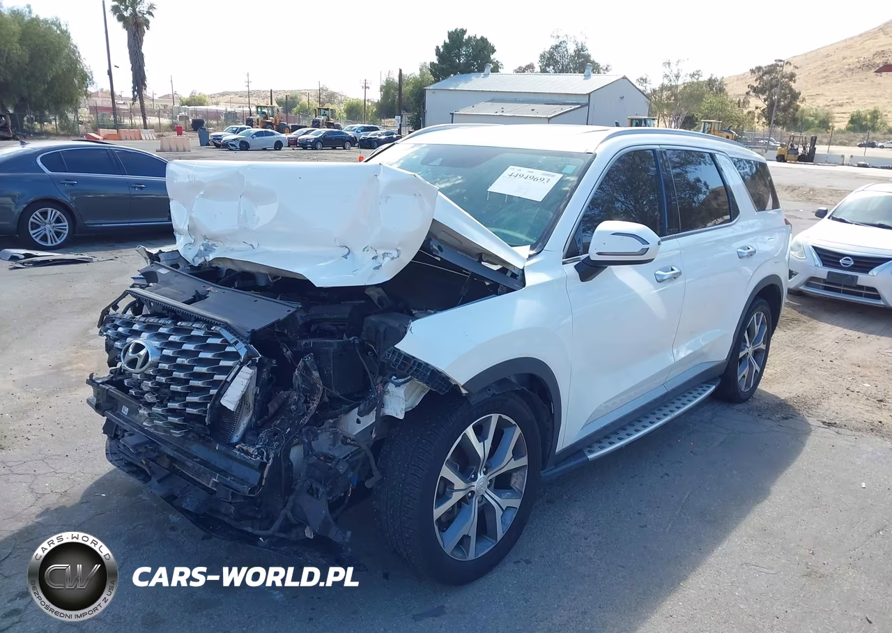 2021 Hyundai Palisade Sel VIN:KM8R4DHE7MU305167 - 2