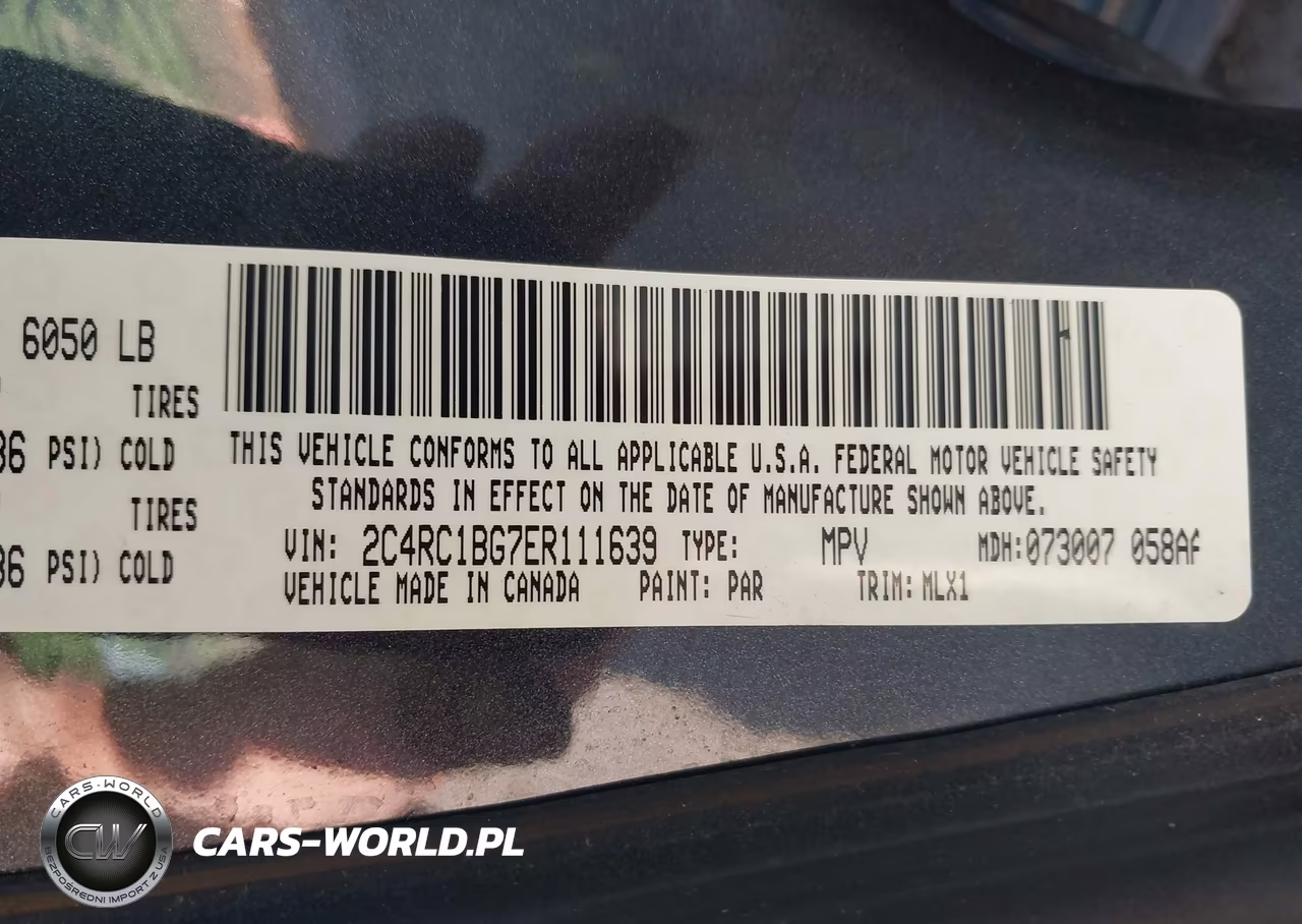 2014 Chrysler Town & Country Touring VIN:2C4RC1BG7ER111639 - 9