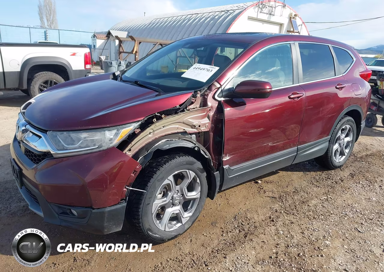 2017 Honda Cr-V Ex-L-Ex-L Navi VIN:2HKRW2H88HH660801 - 2