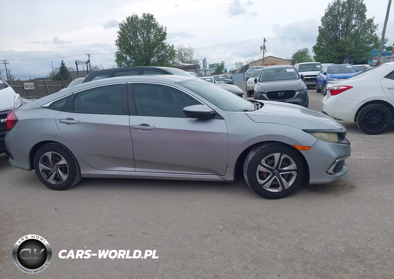 2020 Honda Civic Lx VIN:2HGFC2F69LH547858 - 13