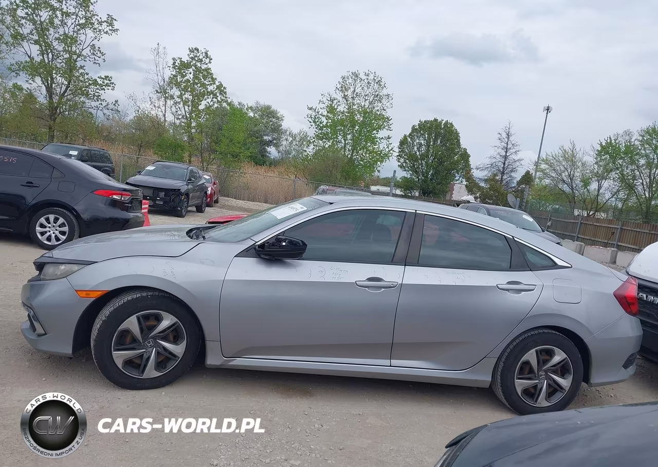 2020 Honda Civic Lx VIN:2HGFC2F69LH547858 - 14