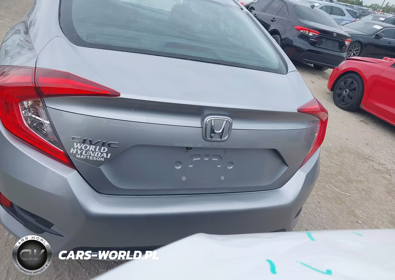 2020 Honda Civic Lx VIN:2HGFC2F69LH547858 - 16
