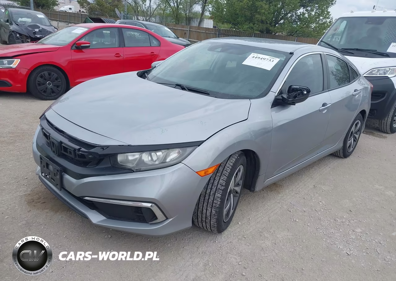 2020 Honda Civic Lx VIN:2HGFC2F69LH547858 - 2